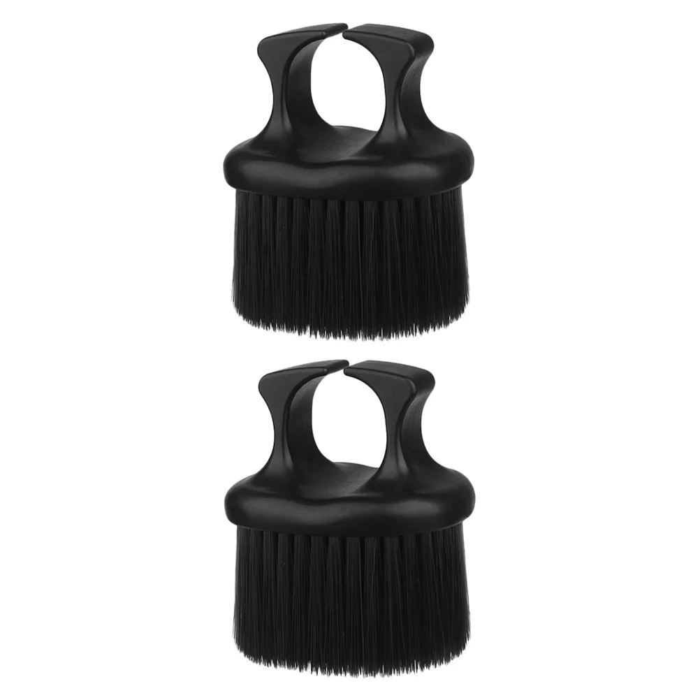 

2 Pcs Retro Oil Brush Beard Grooming For Men Portable Mustache Hairbrush Face Trimmer Mens Barber Brushes