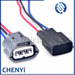 3 Pin Automotive Waterproof Connector Ignition Coil Wire harness Plug Socket 6189-0779 6918-1595 6189-7471 For Nissan Teana