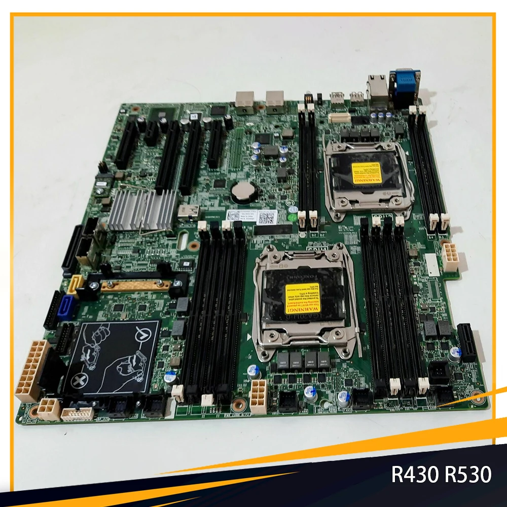 Placa base de servidor para DELL R430 R530 0HFG24 03XKDV CN-0HG24, placa base completamente probada