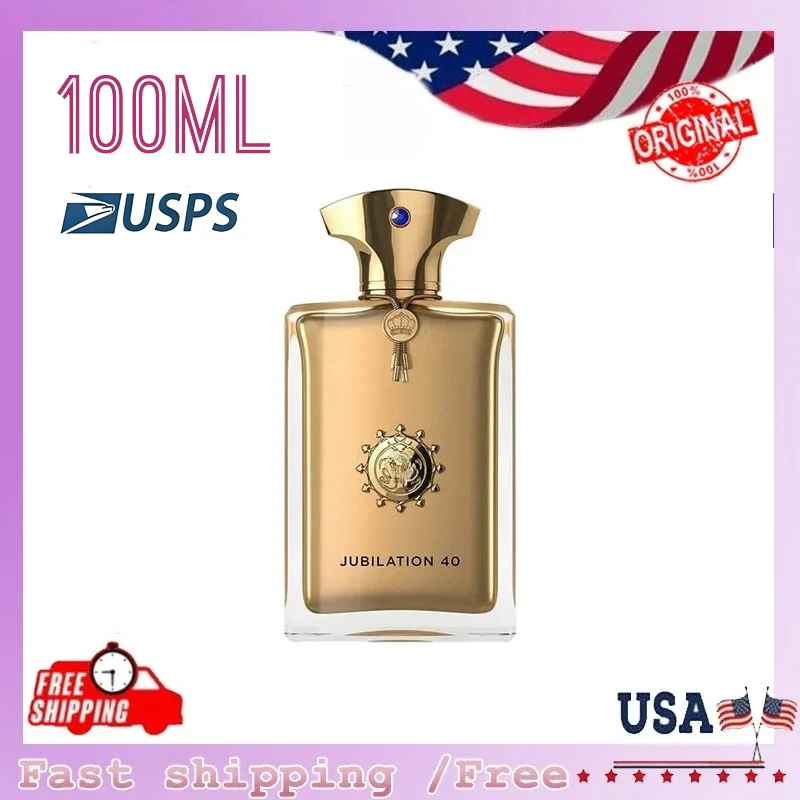 100ML Best Selling Men Perfume Extrait Parfum Spray Calm wood tone Free shipping within the US Suitable for everyday use