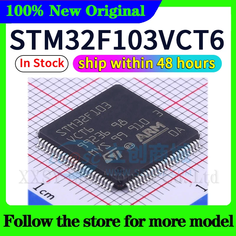 

STM32F103VCT6 В наличии