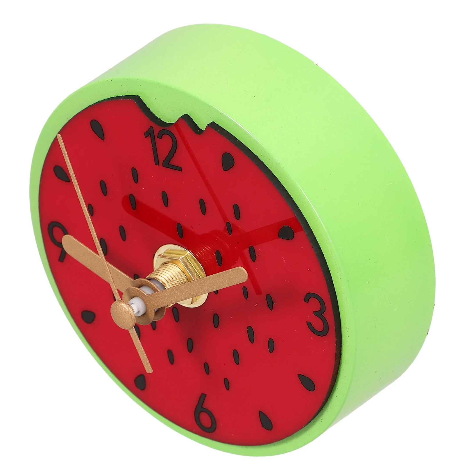 Reloj magnético para decoración de frutas, adorno para refrigerador, relojes decorativos para cocina, sandía, bonito Rural