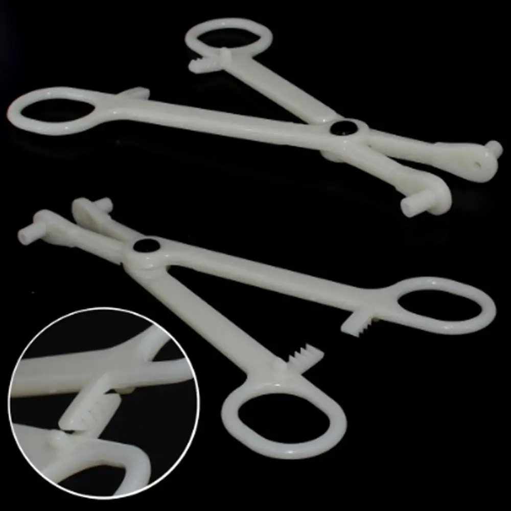 Body Piercing Tool Puncture Aids Forceps Plier Clamp Piercing Tool Professional Clamp Ear Lip Navel Nose Open Septum