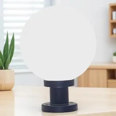 

Уличный акриловый сферический плафон для фонарных столбов, колонн, садового освещения, двора, патио, террасы, ограждений, перил, уличного освещения, минималистичный дизайн