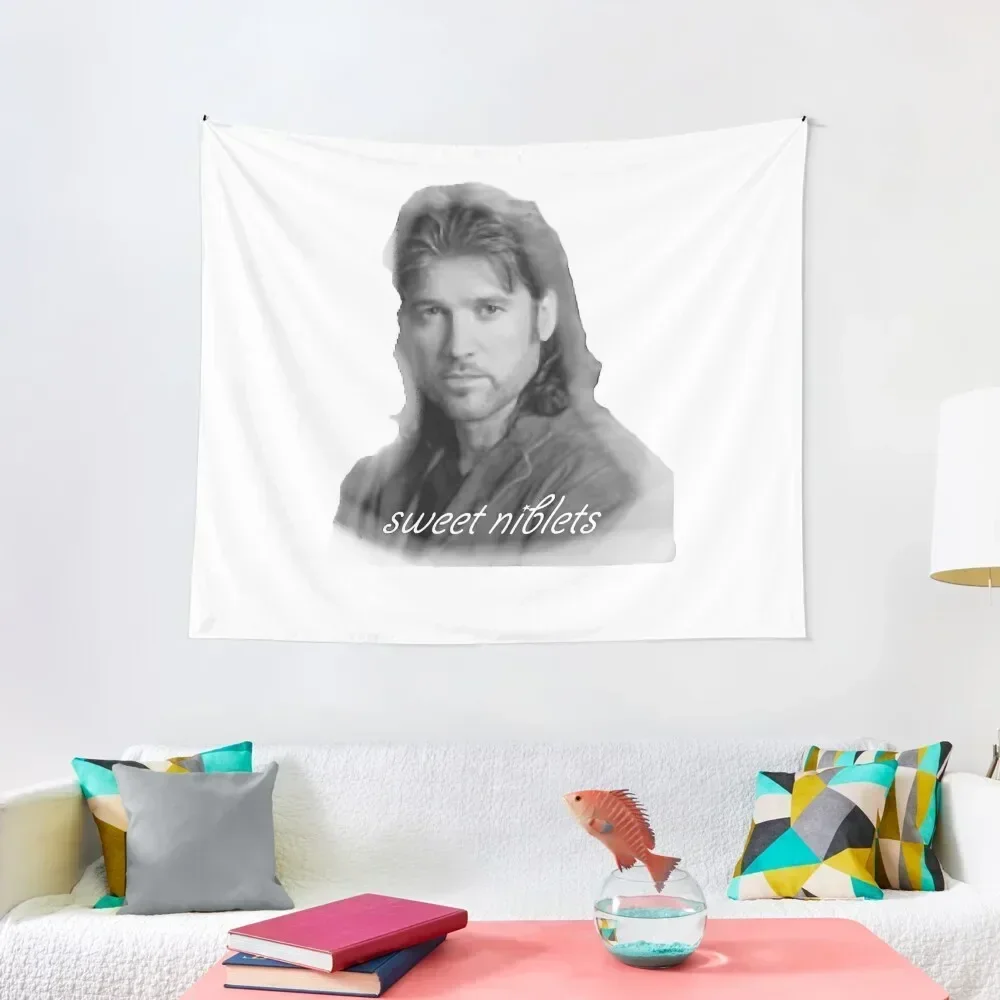 

Billy Ray Cyrus Sweet Niblets Classic Tapestry Wall Art Bathroom Decor For Bedroom Tapestry