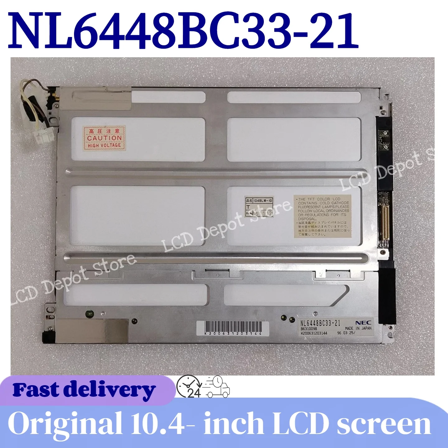 Original 10.4-inch NL6448BC33-21 LCD display module