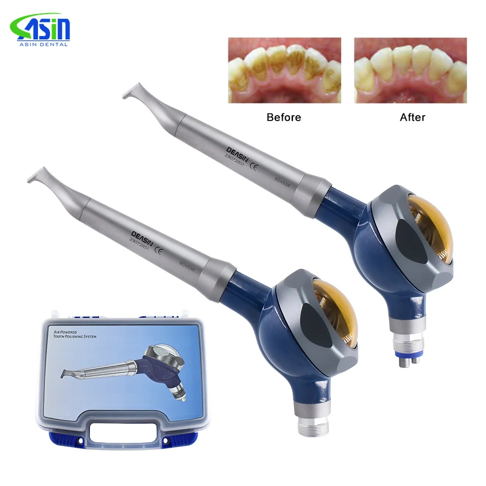 

Dental Air Flow Teeth Polishing Polisher Handpiece Hygiene Prophy Jet dentistry tools 2/4hole with Water Spray Dentistry Tools