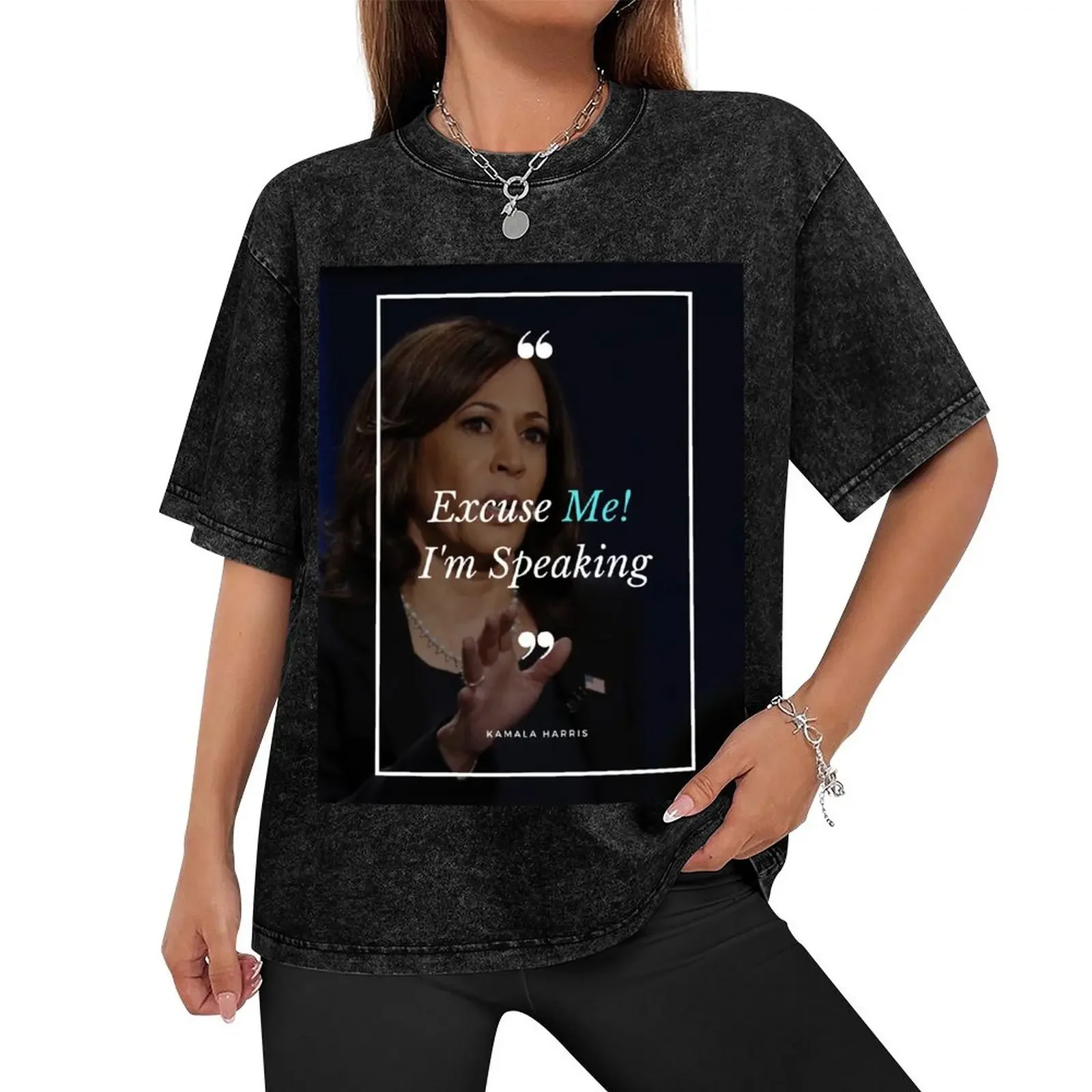 Excuse Me I'm Speaking Kamala Harris 2020 Shirt T-Shirt blacks cheap stuff T-shirts for men cotton