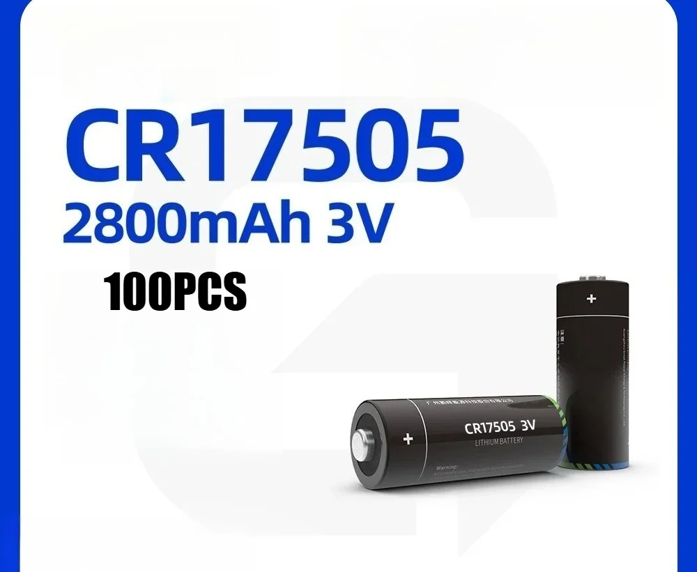 

CR17505 2800 мАч литий-марганцевая батарея для счетчиков SmartWater, удаленный счетчик, детекторы дыма, высокая термостойкость