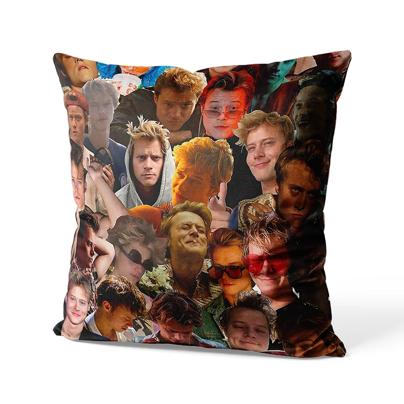 Aertemisi Rudy Pankow Photo Collage Square Throw Pillow Cushion Covers Cases Pillowcases for Sofa 45cm x 45cm