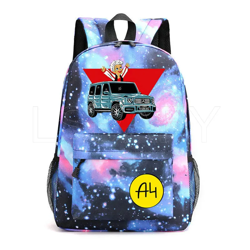 А4 Casual Backpack Laptop Cute School Bags for Teenage Women Men Vlad A4 Backpack Travel Teen Shoulder Bag Children Mochilas