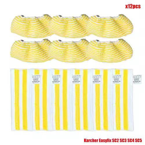 New Mop Cloths For Karcher Easyfix SC2 SC3 SC4 SC5 Handheld Vacuum Cleaner Microfiber Cleaning Pad Cover Steam Mop Accessories - Image 12