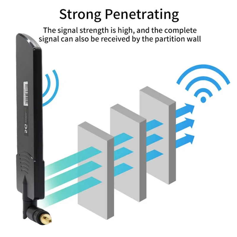 Long Range 600~6000Mhz 5G 4G LTE  3G GSM WiFi Antenna 22dBi Signal Booster Amplifier Cellular Network CPE PRO Router TS9 SMA