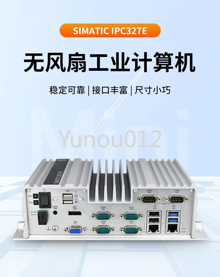 

Original Industrial Computer SIMATIC IPC-327E Fanless Embedded Industrial Host.