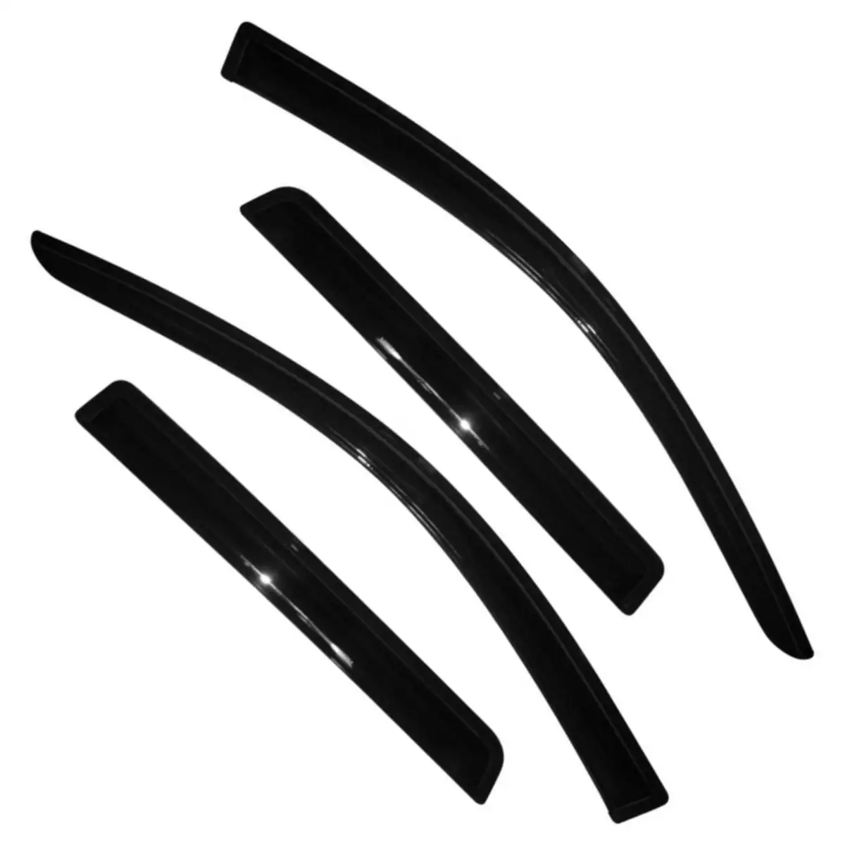 

4pcs For 11-20 Mitsubishi Outlander Sun Rain Guard Vent Shade Car Window Visors