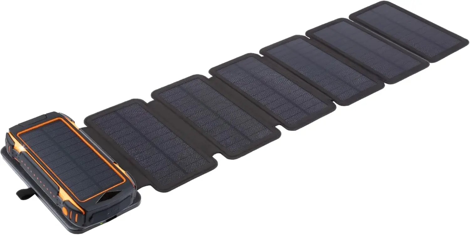 ar Storm X7: Ultra-Durable, High-Capacity 24000Mah Solar Power Bank With Fast Charging, Detachable Solar Panel, & Ip54