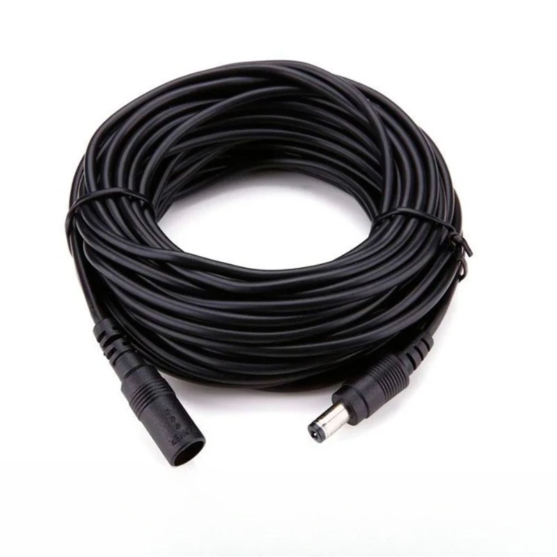 

Кабель-удлинитель DC 2 шт., 5 м, 5,5 мм*2,1 мм, с разъемами DC (гнездо/штекер), внешний удлинительный кабель-адаптер