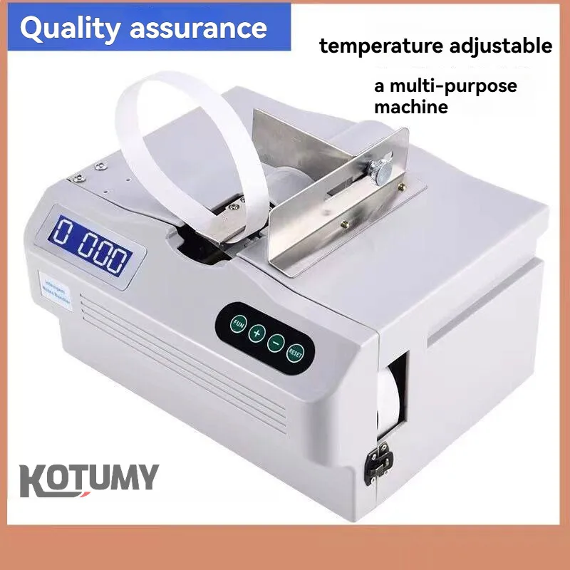

RQ228 Intelligent Induction Supermarket Hot Melt Paper Belt Strapping Machine Multipurpose Banknote Tying Binding Device