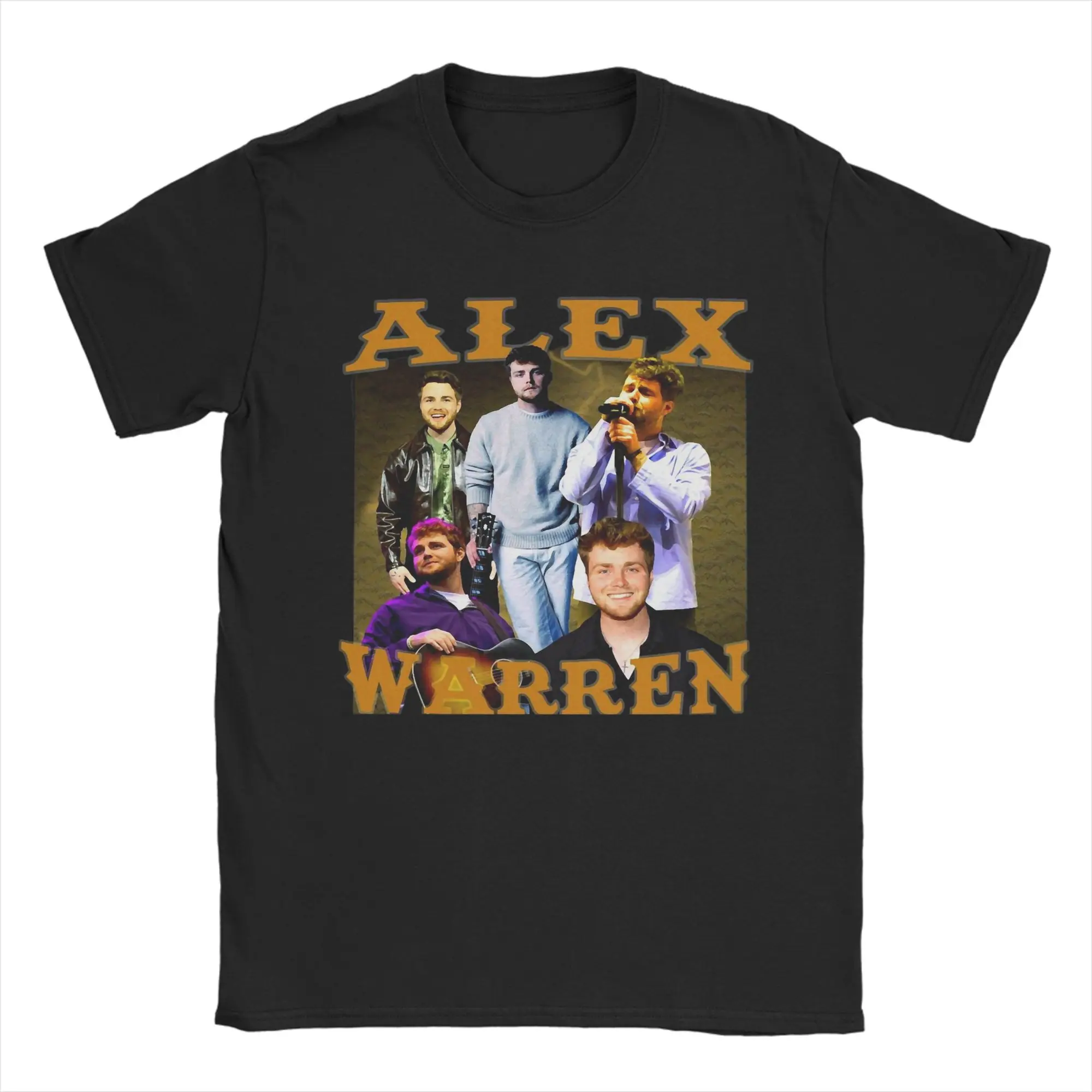 Awesome Alex Warren Tour 2026 T-Shirt for Men Crewneck Pure Cotton T Shirt  Short Sleeve Tees Plus Size Clothes