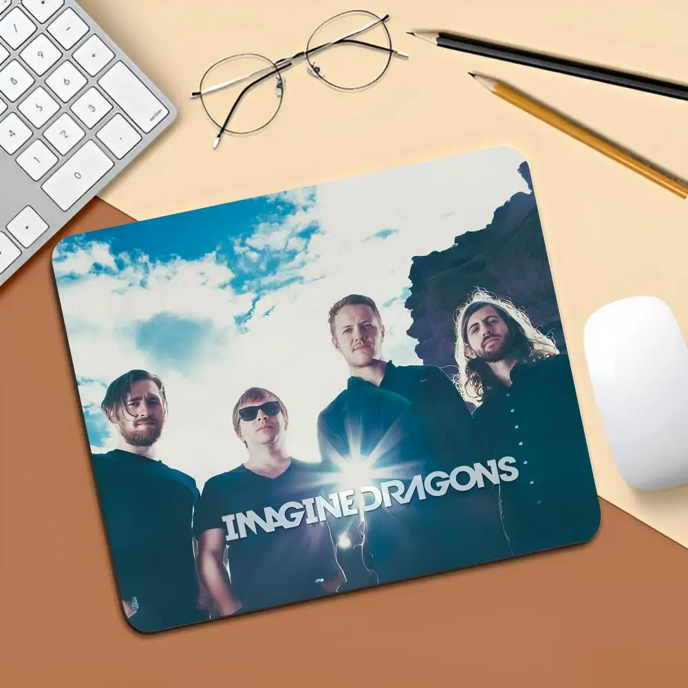 I-Imagine Band Dragons Mouse Pad Gaming Laptops Keyboard Mat Deskmat Pc Accessories Desk Protector Mousepad Gamer Mats Anime Mau