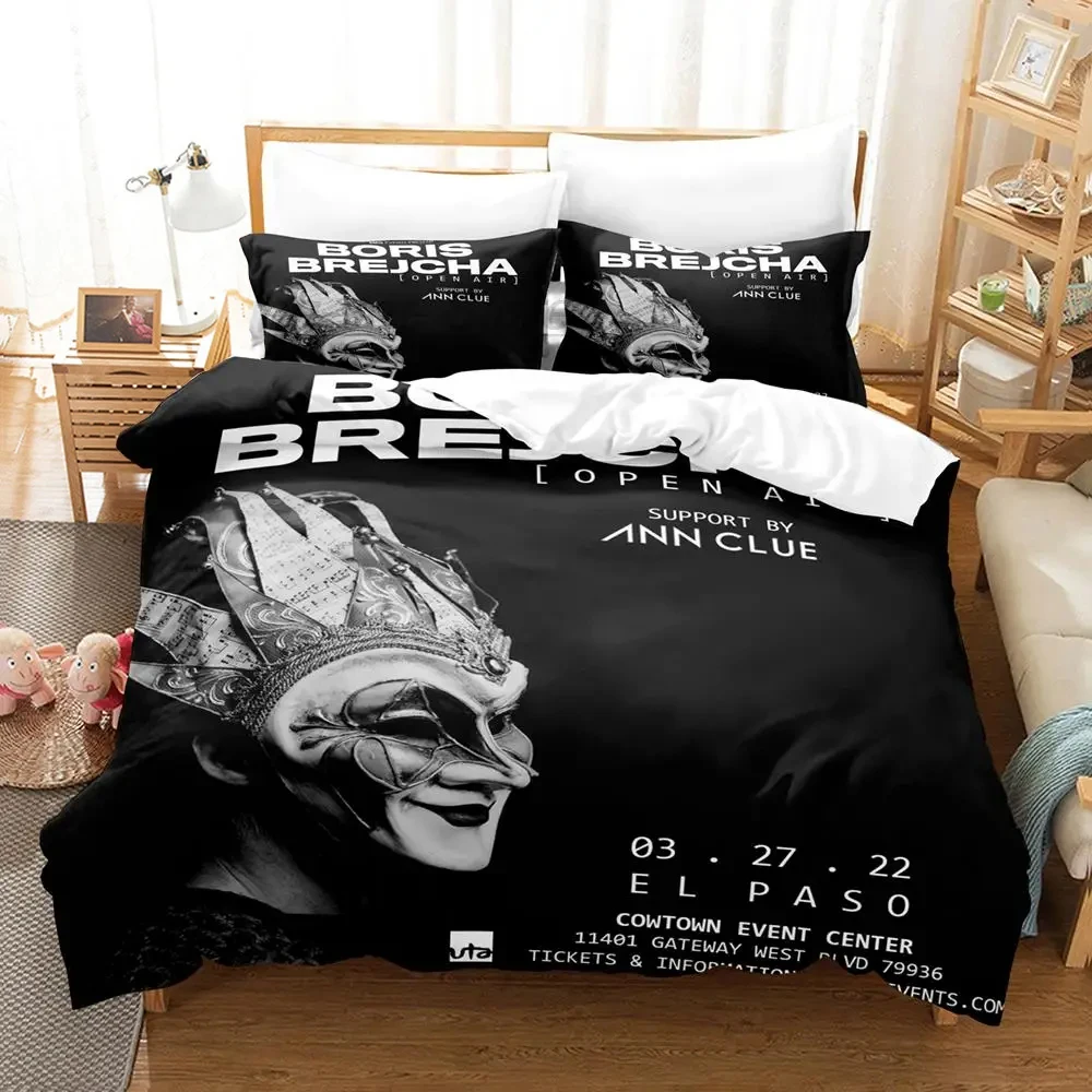 2024 BORIS BREJCHA Boys Bedroom Quilt Cover Single Double Full Queen King Size Air Conditioning Printed Duvet Cover