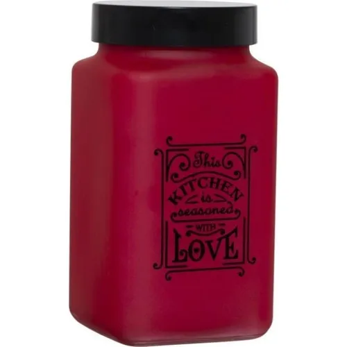 Herevin 2 Lt Red Square Jar