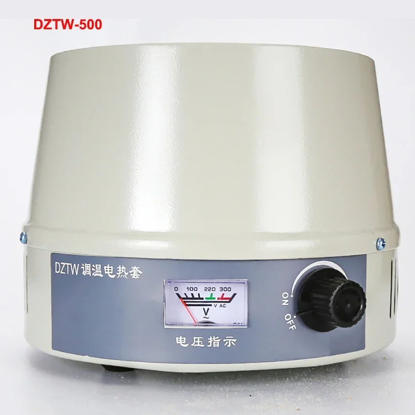 B 500ml Laboratory Equipment Heating Mantle 300W Pointer Type Lab Electric Heating Mantle with Thermal Regulator 380℃ Lab Mantle