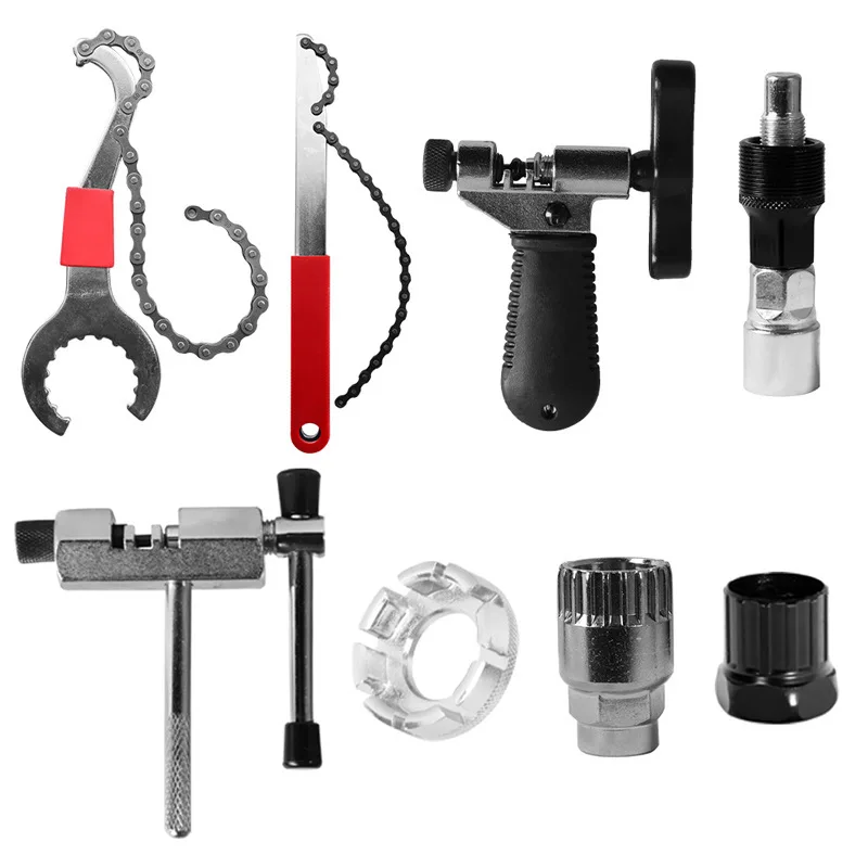 Mountain Bike Road Bike Bicycle Repair Disassembly Sprocket Puller Central Axle Sprocket Crank Removal Bicycle Repair Tool Set