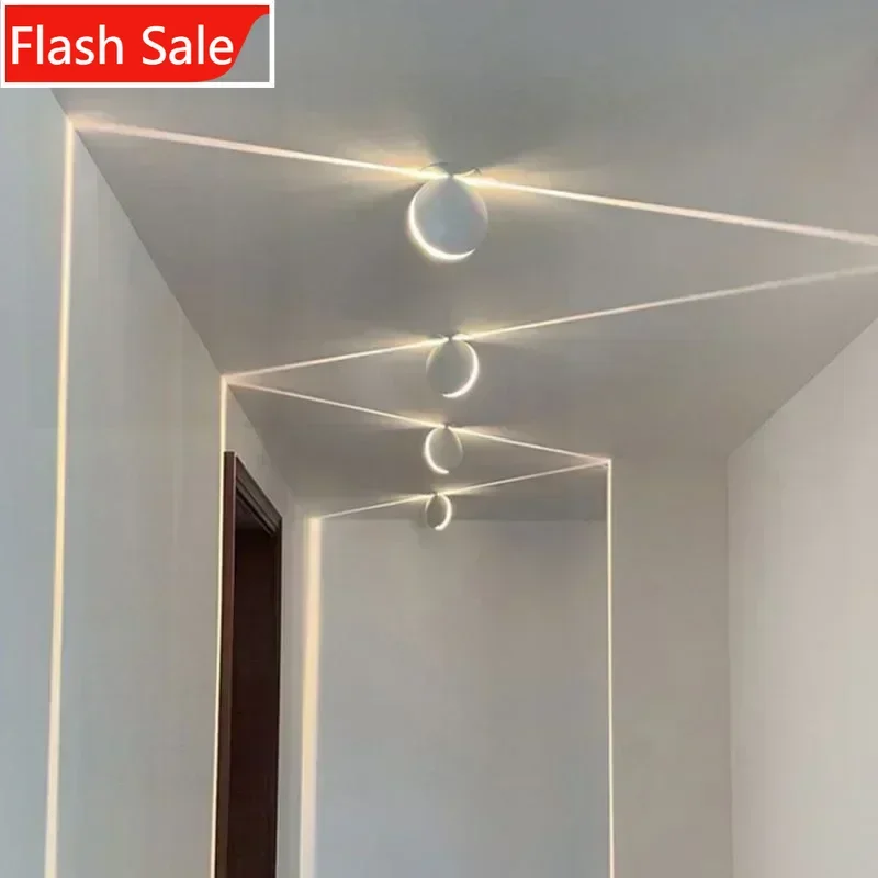 

Современные алюминиевые настенные светильники для гостиной, окон, прихожей, внутреннего и наружного использования, 10 Вт