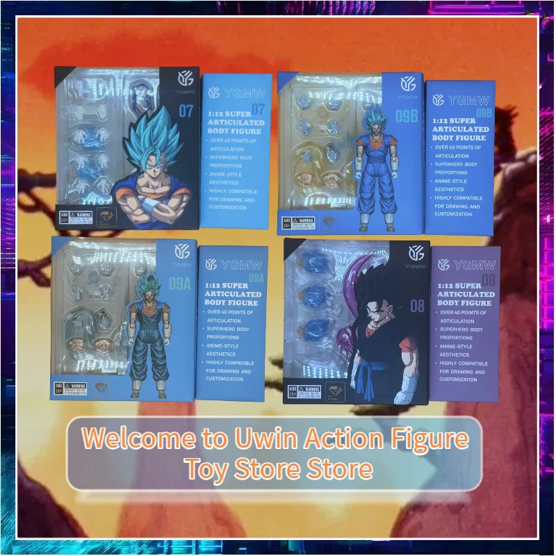 

Доставка за 18 часов: YGmw Studio OCToys Dragon Ball Fusion Warrior Vegito 07 08 09 — Суперподвижная коллекционная модель, игрушка, подарок