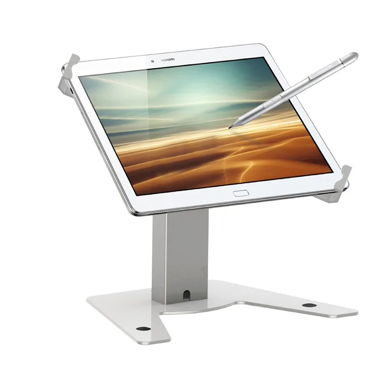 High Quality Square Aluminum Tube Adjustable iPad Tablet Stand