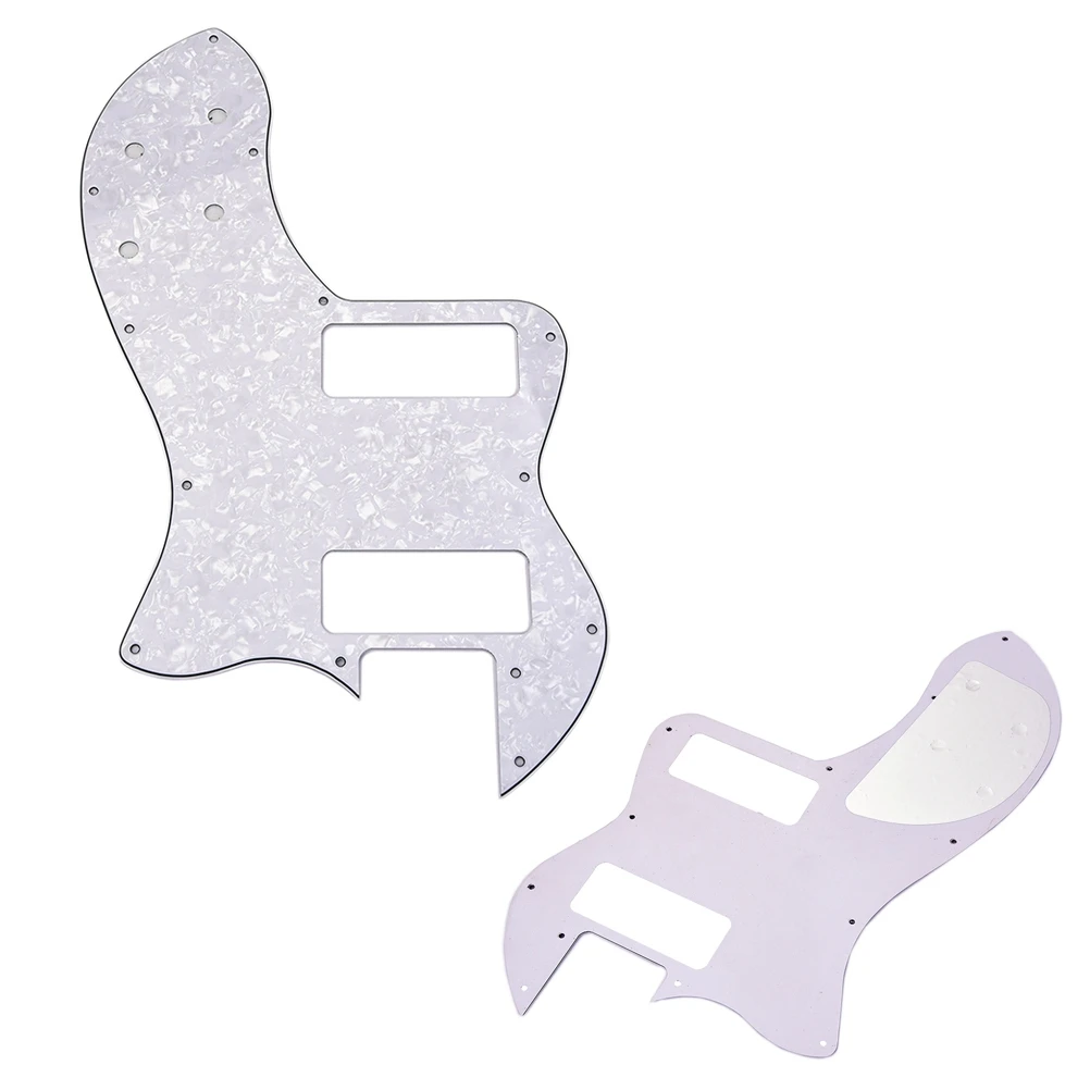 

3 Ply Electric Bass Guitar Pickguard Pickguard Scratch Plate Tremolo Cover For Vintage Style Mexico 72 Reissue/RI Style Deluxe S