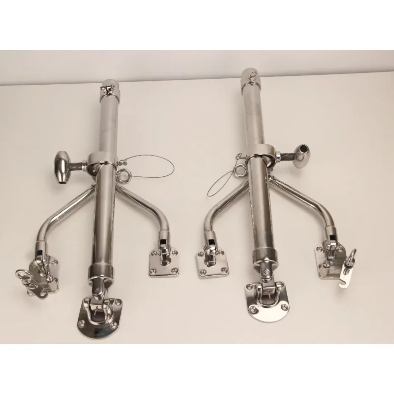 Stainless Steel Adjustable Fishing Rod Holder – 316 Stainless Steel, Multi-Angle Adjustment, Rustproof & Durable, Boats, Yac