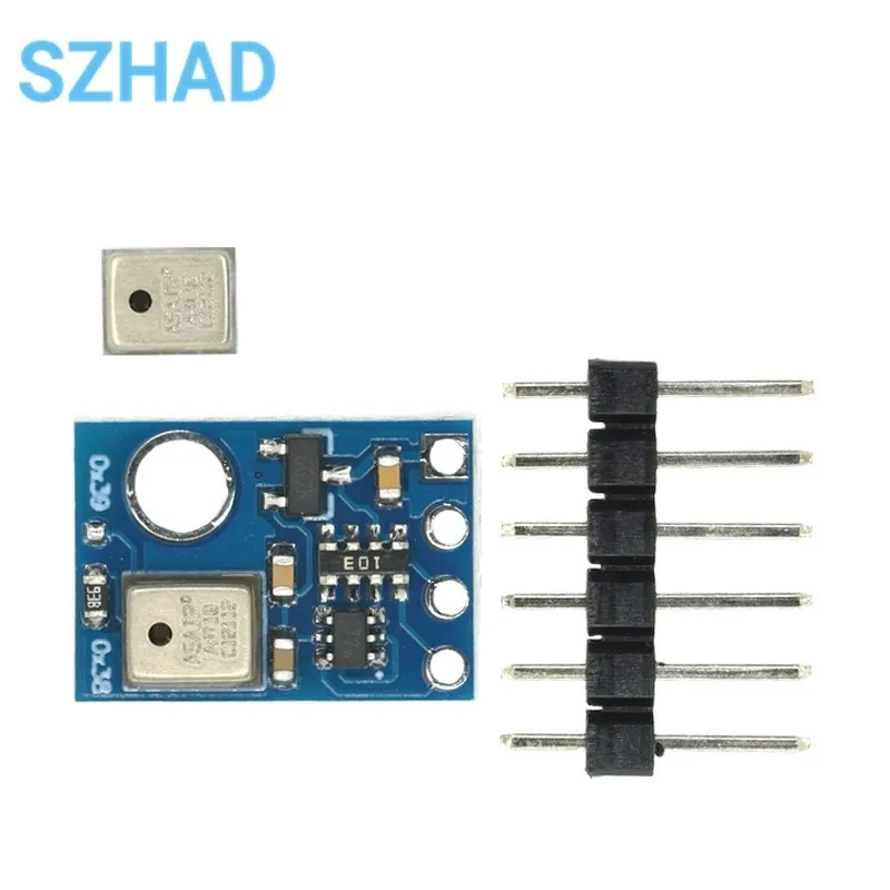 AHT10 High-Precision Digital Temperature And Humidity Sensor Module, I2C Communication, Replacement For DHT11/SHT20/AM2302