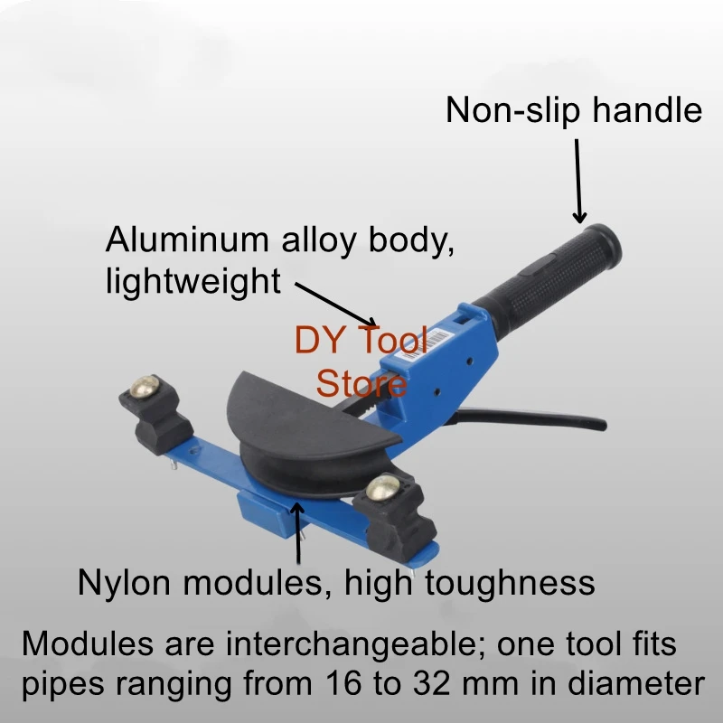 Beautiful and non damaging water pipes, essential hardware tools for open installation of pipes, round pipes