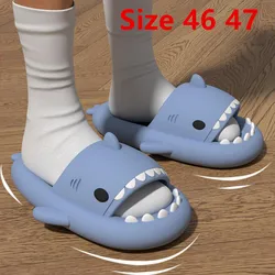 2022 Summer Man Women Shark Slippers Couple's Thick Bottomed Home Bathing Home Slipper Indoor Household Slides Flip Flops