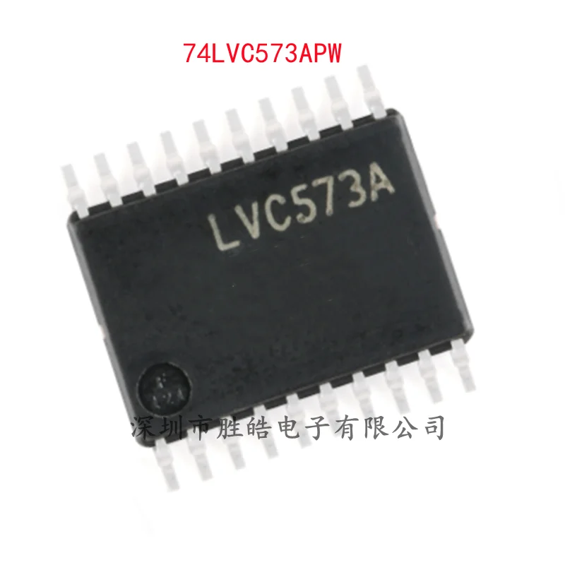

(10PCS) NEW 74LVC573APW , 118 74LVC573 8-Way D-Type Transparent Latch Logic Chip TSSOP-20 Integrated Circuit
