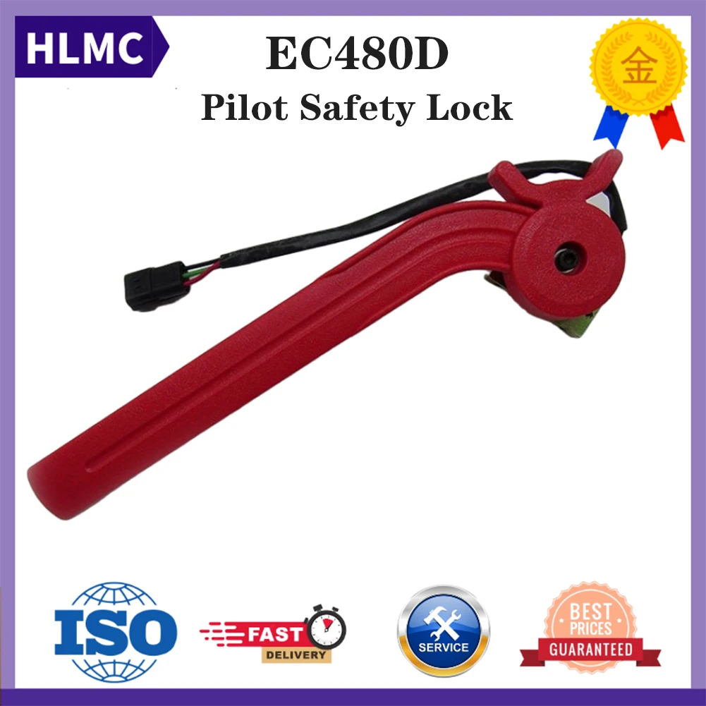 

Pilot Safety Lock EC220D EC250D EC350D EC480D Excavator Construction Machinery Parts