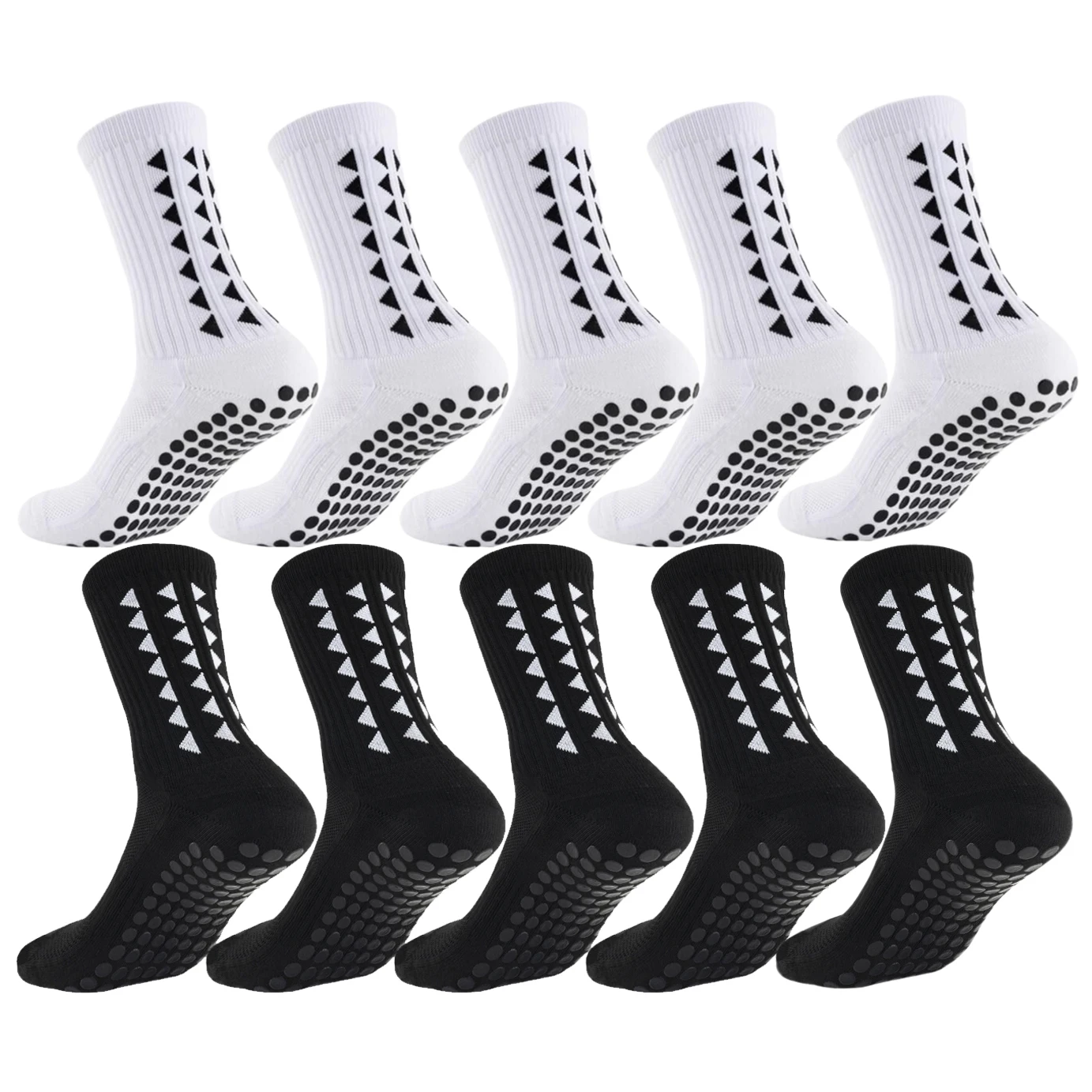 Handdoekbodemgreepsokken voor heren Dames Ademend Oefening Tennis