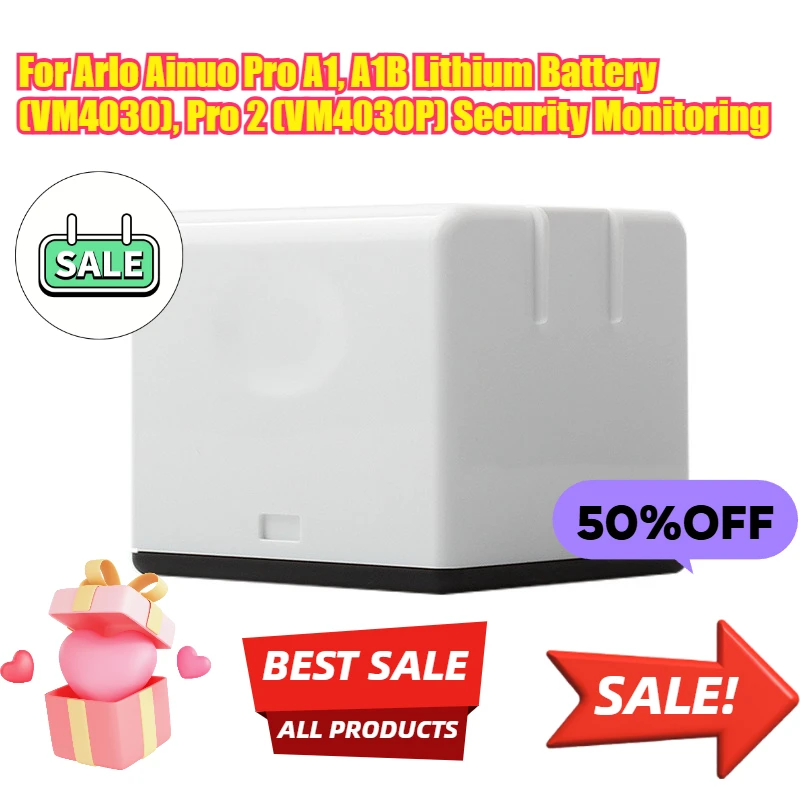 

Lithium Batteries for Arlo Pro A1 A1B (VM4030)/ Pro 2(VM4030P) Security Monitoring