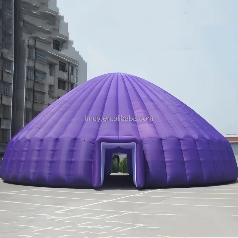 

Factory Professional Supplier Mongolian Inflatable Camping Tent PVC Tarpaulin Dome Yurt Air Tent for Sale