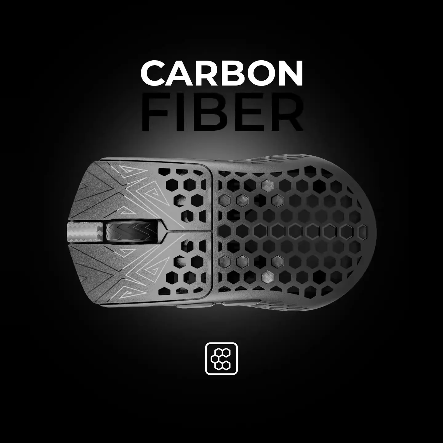 Vancer AKITSU Carbon Fiber 8K Mouse PAW 3395 Dual Mode Wireless Low Delay Gaming Lightweight Gaming Mouse PC Accessories