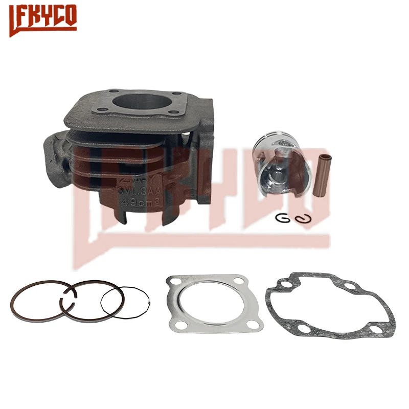Motorcycle 40mm Cylinder 50CC 10mm Pin Kit for Aprilia Amico GL LX- Sport 50 SR50 MBK Booster Naked Beluga 50 Bws50 CT50 CRZ50