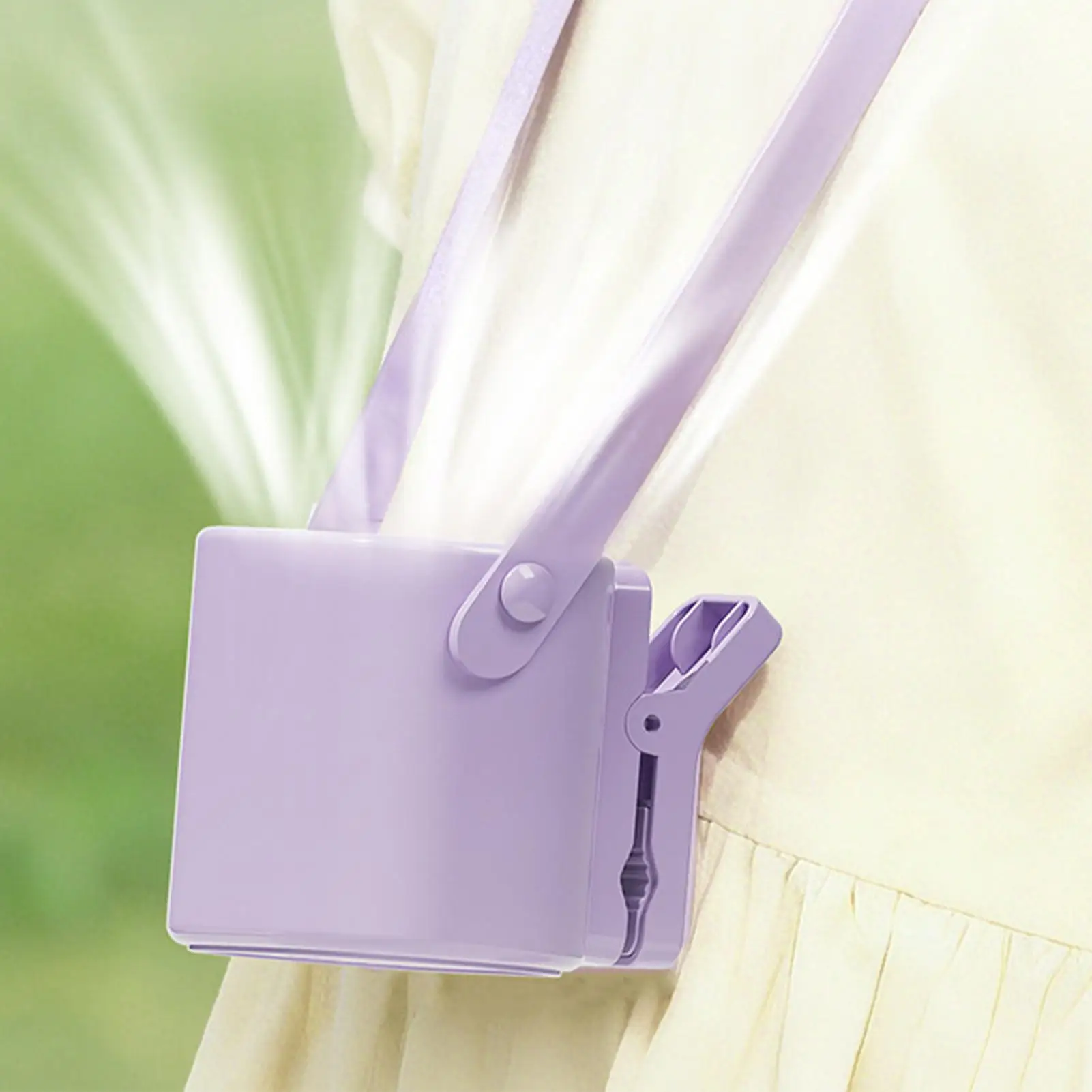 

Small Clip On Fan 4 Speeds Silent Personal Cooling Device Small Clip Fan With Light And Lanyard For Home Bedroom Stroller Cart