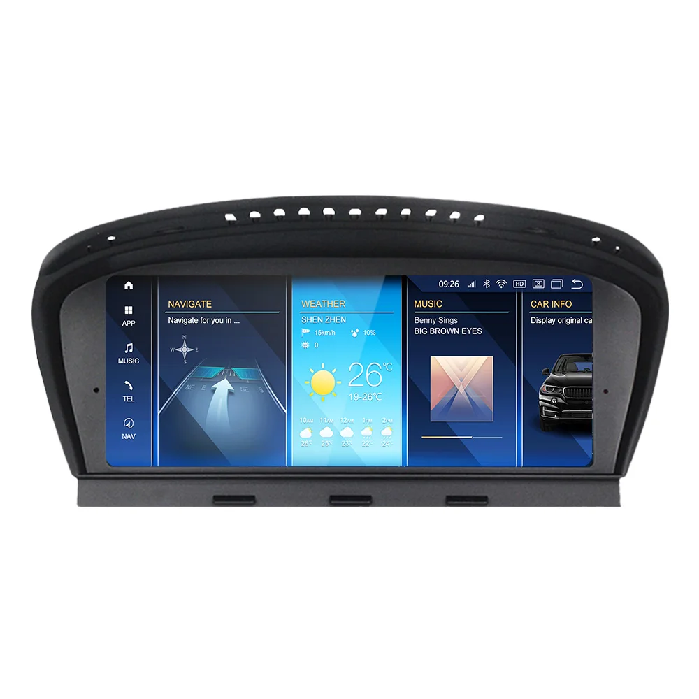 Android 13 Qualcomm 8+256G 8core Car Dvd Player  5 Series E60 E61 3 Series E90 E91 E92 GPS Car Video Voice Control