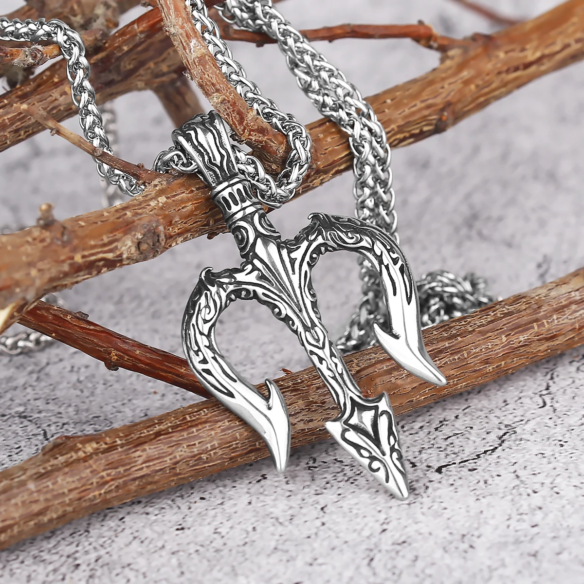 Stainless Steel Creative Simple Hip Hop Necklace Various Men and Women Pendant Necklaces Wholesale