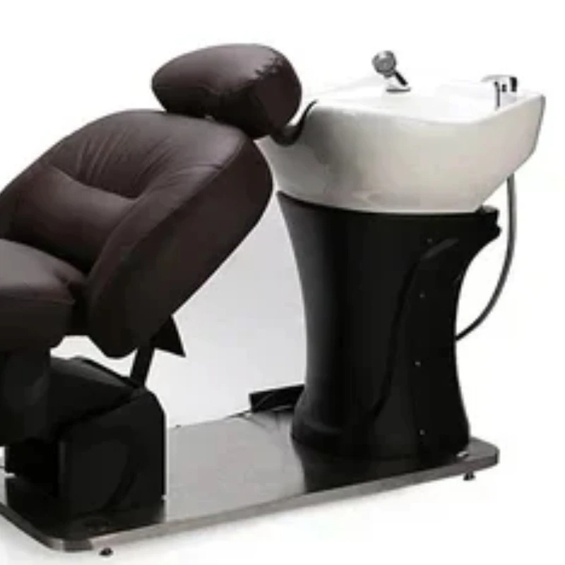 الكبار شامبو سبا غرفة كرسي الجمال غسل الشعر صالون كرسي مستقر لمصفف الشعر المياه النفاثة الشعر سبا كرسي صالون الأثاث #6