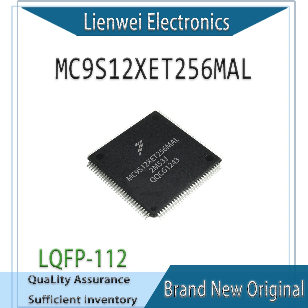 

100% New Original MC9S12XET256 MC9S12XET256MAL IC MCU Chipset LQFP-112