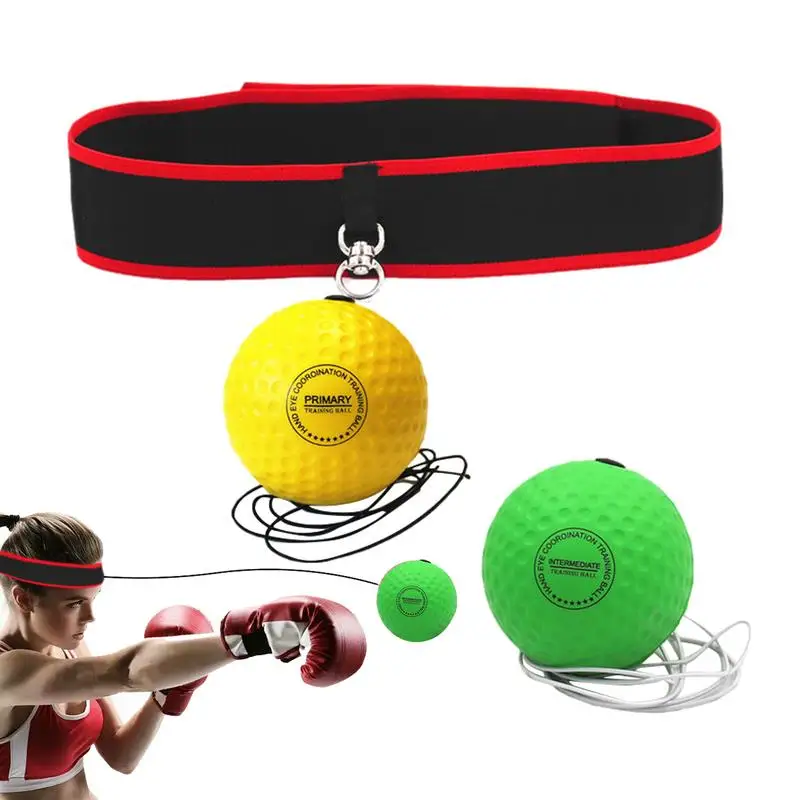 

Boxing Ball Equipment Children Boxing Headband Reflex Balls Strength Training Equipment Reflex Balls For Courtyard Parks Living