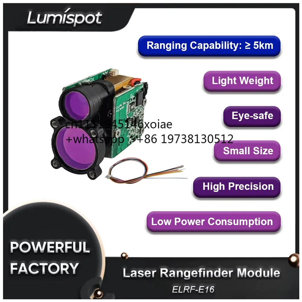 Lumispot ELRF-E16 5km Laser Rangefinder Module Distance Sensor From China